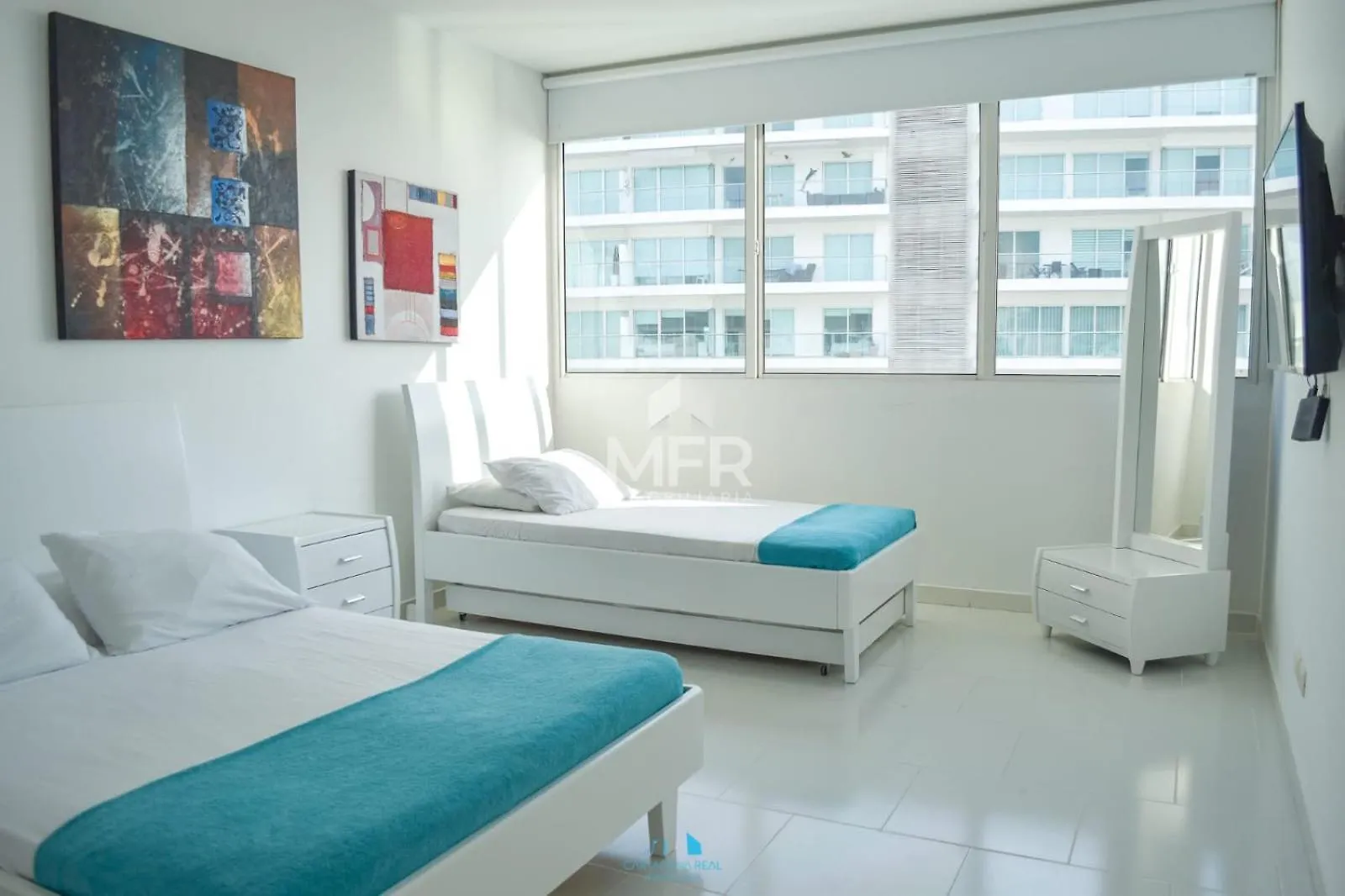 Apartment Edificio Morros 3, Beachfront & 2 Bedrooms By Inmobiliaria Mfr Cartagena Colombia