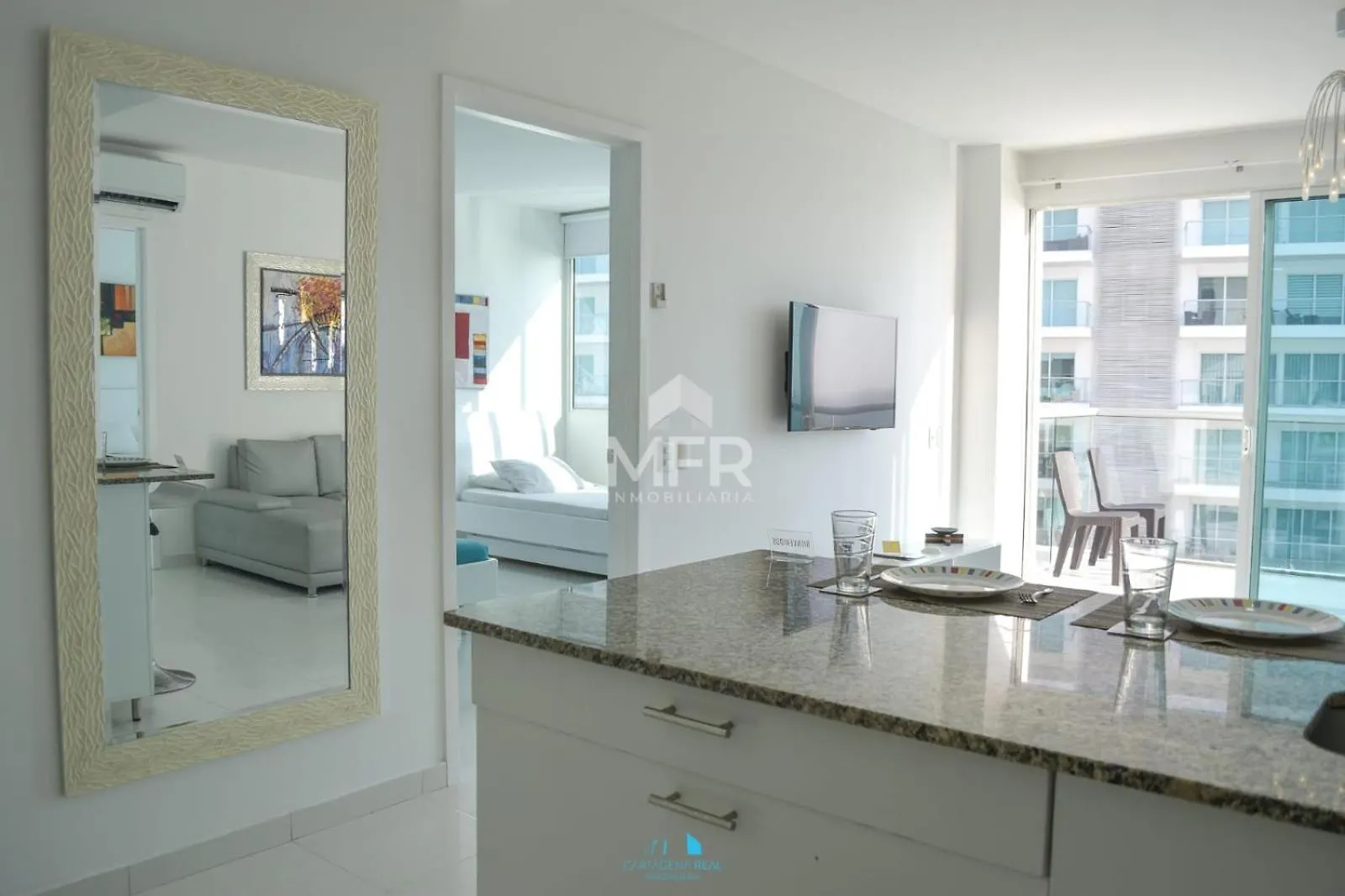 Edificio Morros 3, Beachfront & 2 Bedrooms By Inmobiliaria Mfr Cartagena Apartment