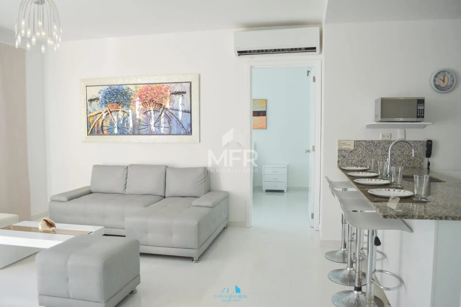 Edificio Morros 3, Beachfront & 2 Bedrooms By Inmobiliaria Mfr Cartagena Colombia