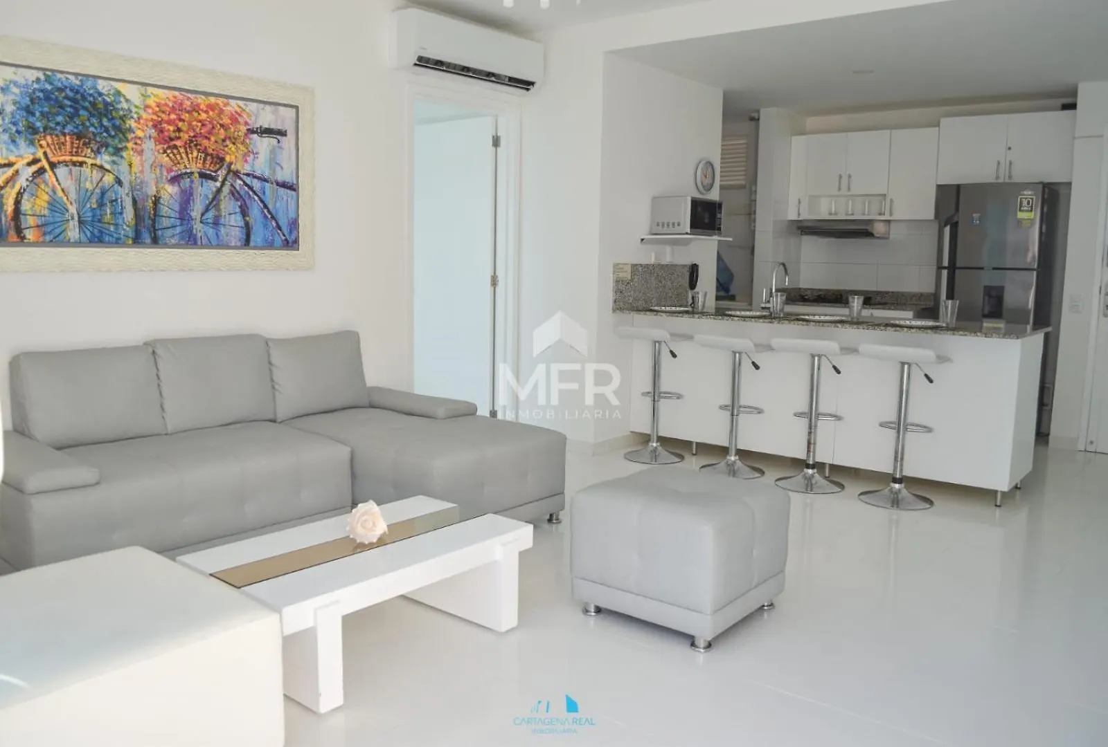 Edificio Morros 3, Beachfront & 2 Bedrooms By Inmobiliaria Mfr Cartagena