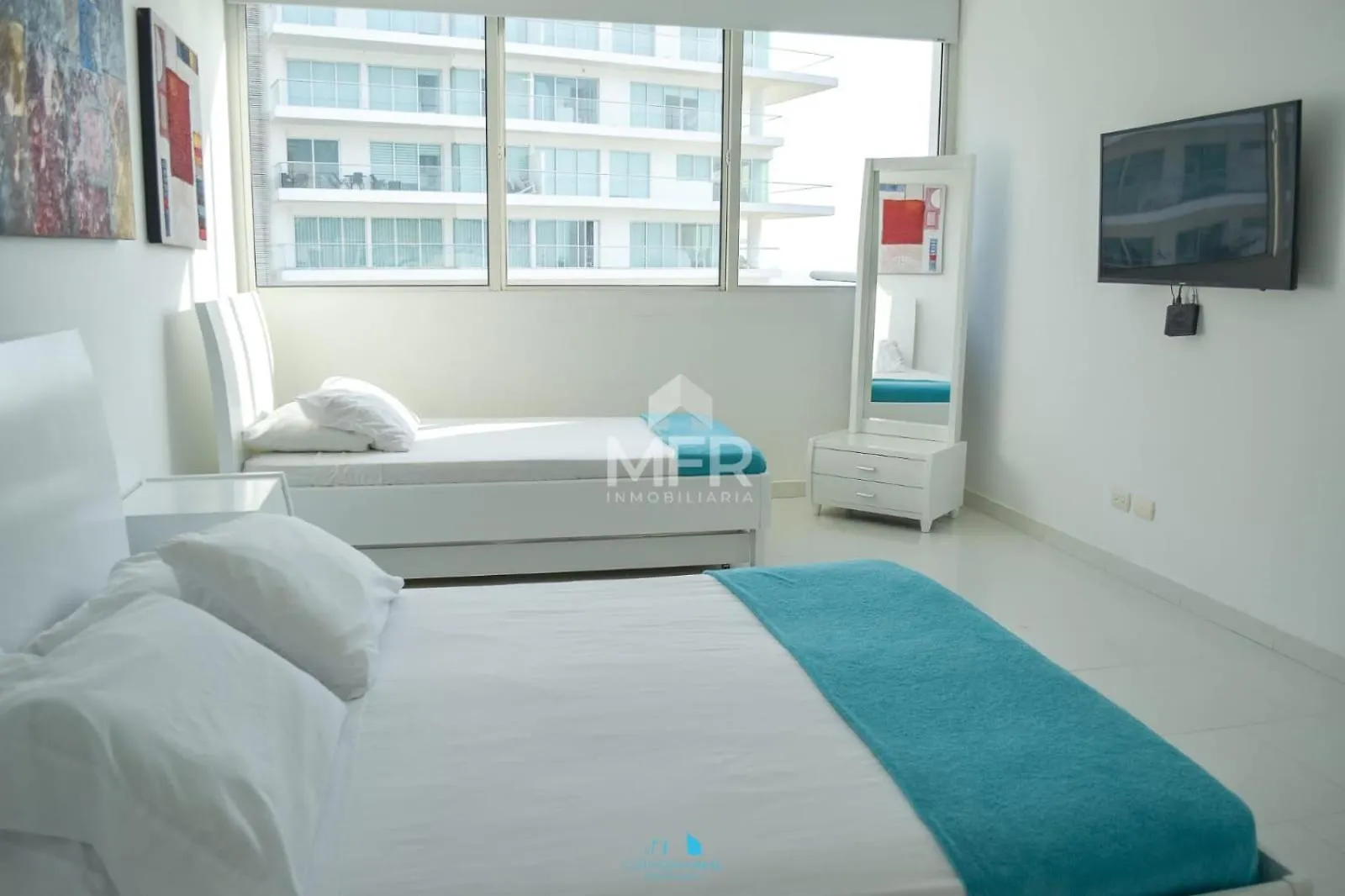 Apartment Edificio Morros 3, Beachfront & 2 Bedrooms By Inmobiliaria Mfr Cartagena Colombia