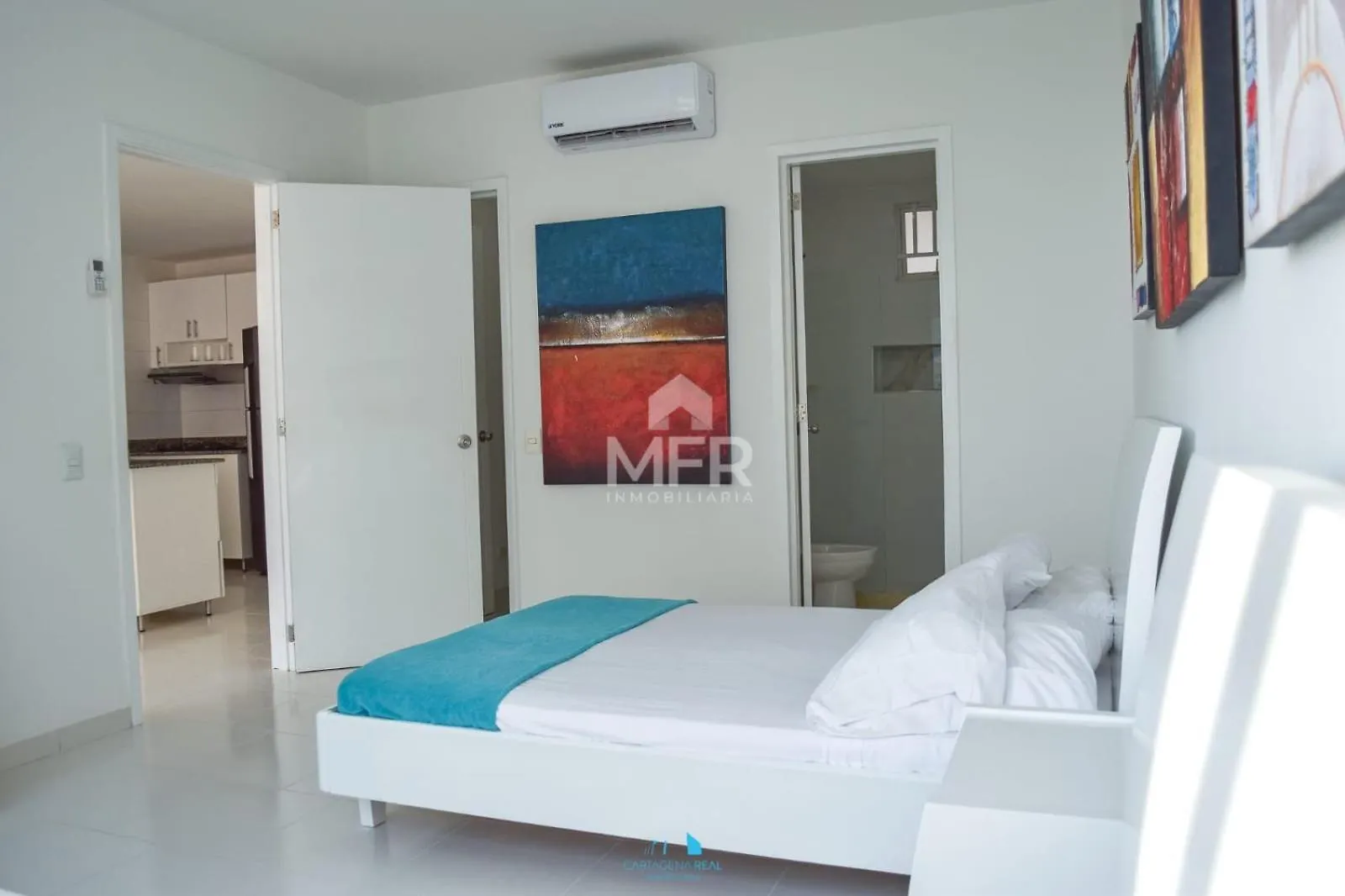 Apartment Edificio Morros 3, Beachfront & 2 Bedrooms By Inmobiliaria Mfr Cartagena